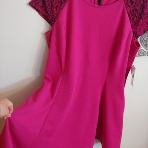Bnwt hot pink short dress